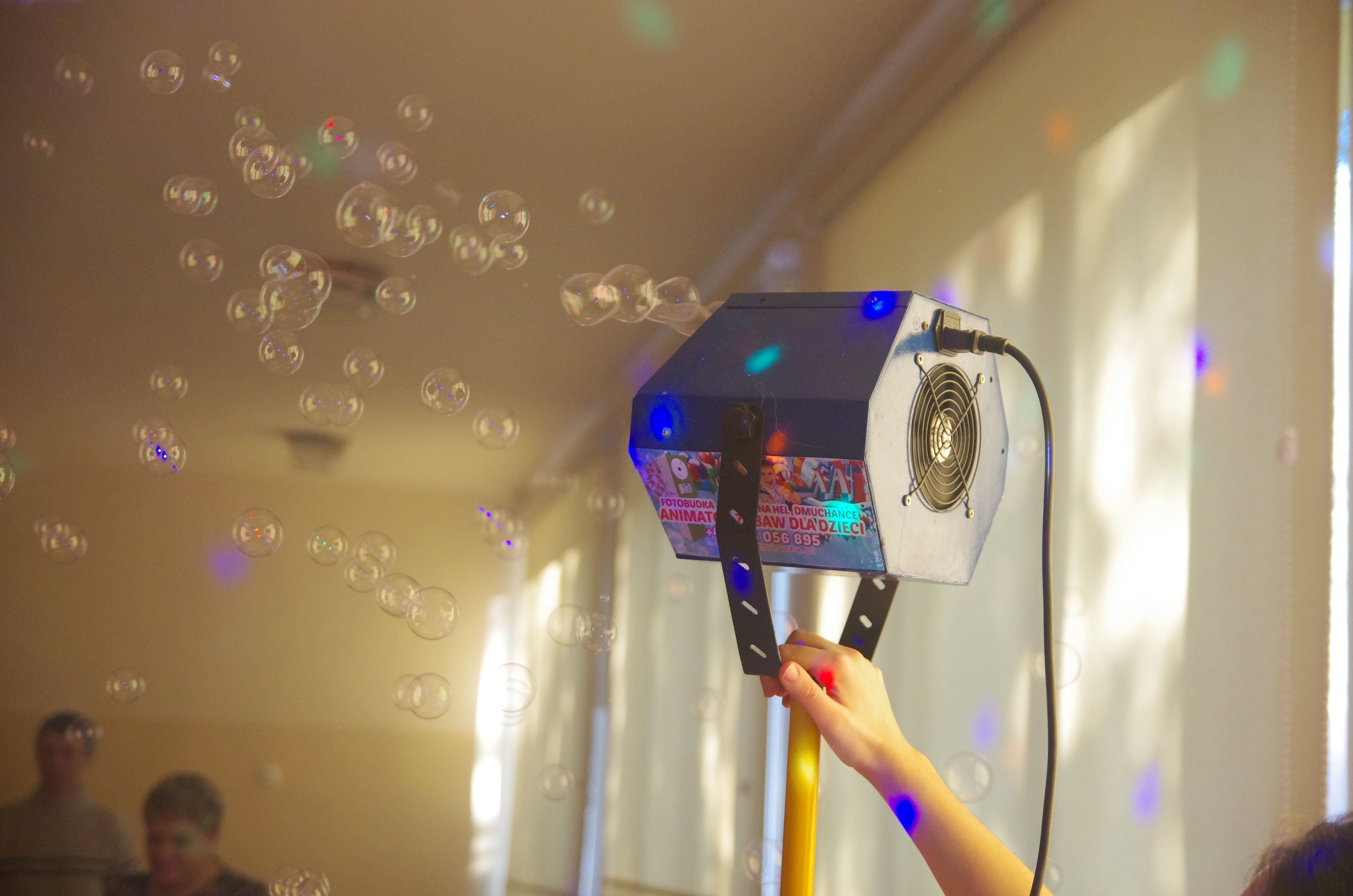 mała wytwornica do baniek mydlanych